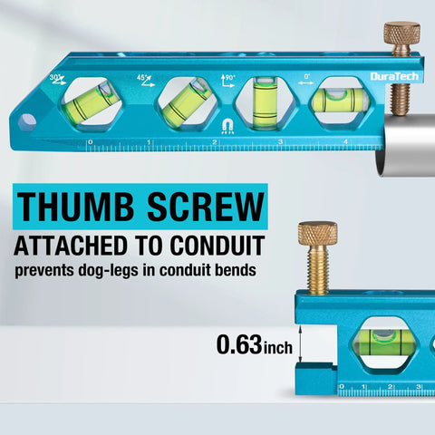 Three Piece Magnetic Level Tool Set With 2.5 Inch, 6.25 Inch And 8 Inch Levels, High Visibility Vials, V Groove Base For Round Stock