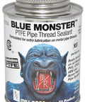 Blue Monster Pipe Thread Sealant With PTFE, 4 oz for plumbing and heating fittings, non-toxic, NSF certified, CSA approved, can