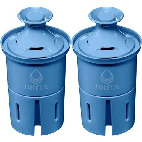 Blue Elite Water Filter Replacements For Pitchers And Dispensers, NSF Certified To Remove 99 Percent Lead, 2 count