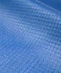 Fabric texture of Static Safe ESD Jacket Built For Cleanrooms With 74 Percent Polyester And 26 Percent Carbon Fiber Blend, Blue, 3X Large.