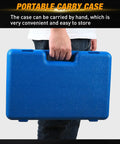 Portable carry case for Wheel Bearing Removal Tool Kit 23 Piece Set For Front Wheel Drive Vehicles Universal Hub Bushing Press Sleeves Puller