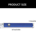 Product dimensions of Portable Soldering Iron Battery Rod With 350mAh Capacity And Three Adjustable Voltage Settings XISAOK.