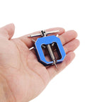 Hand holding blue RC Motor Pinion Gear Puller Set Universal Gear Puller Remover For Vehicle Models And Small Motors