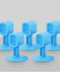 Five Piece Silicone Doorknob Wall Protector And Door Handle Silencer Set For Anti Collision Cushion Stopper Absorbs Noise And Wall Vibration