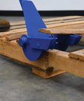 Deluxe Steel Pallet Buster With 41 Inch Handle For Easy Pallet Disassembly And Dock Board Removal in use on wooden pallet