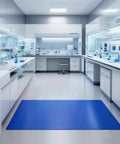 Sticky Tacky Mat 24x47 Inches Blue Adhesive Floor Entry Mat For Cleanrooms Laboratories And Hospitals With 150 Sheets in lab.