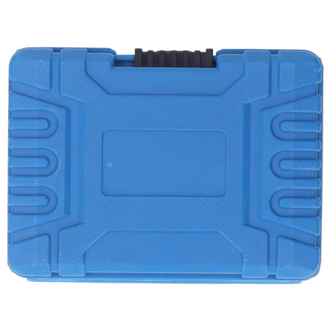 Blue storage case for Cr Mo Steel Screw And Fastener Extractor Set With 17mm 19mm 21mm 22mm Metric Sizes.