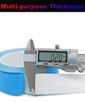 0.5 Inch By 66 Feet Heavy Duty Thermal Double Sided Tape With Industrial Grade Silicone Adhesive For High Heat measured at 0.2mm