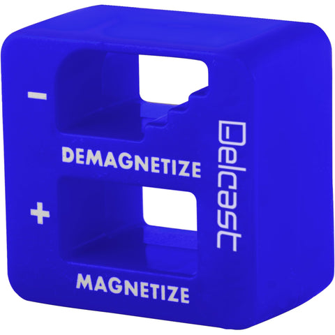 Blue Delcast MBX Magnetizer Demagnetizer For Screwdriver Tips And Small Tools Instantly Magnetize Or Demagnetize Steel Tools
