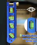 Compact magnetic torpedo level delivers quick, precise angle checks for conduit bending, shelving, and woodworking with four vials