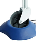Visible Blue Trailer Wheel Dock Chock Stabilizer For Tongue Jacks, Prevents Sinking On Sand Mud Grass Dirt Gravel, Supports Up To 4400 Lbs