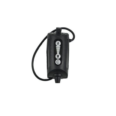 Micro X System 3.0 Plus Bluetooth Enabled Chain Lubrication System for Bikes, front view of control unit.