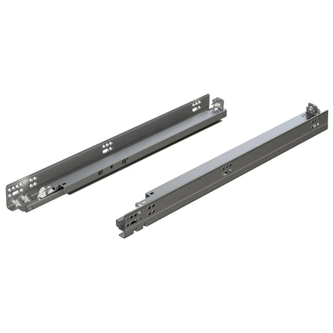 Blum Tandem Plus BLUMOTION Concealed Undermount Drawer Runner Kit (6 Pack), 21-Inch, Full Extension, Soft-Close, Steel, 100 lb. Load Capacity for Wood Drawers