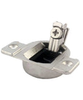Blum 110 Degree Compact 33 Hinge Cup Screw On With Base Plate, Zinc Die Cast, 35mm Diameter, 13mm Depth, Cabinet Hinge, Side View