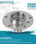 Rear Wheel Hub And Bearing Kit For BMW 3 Series 2005 2013 325i 328i Left And Right Two Piece Set With Six Bolts Without ABS