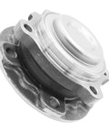 RWD Front Wheel Bearing Hub Assembly Two Piece Replacement For BMW 5 Series 2012 Through 2018 close-up view