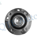 Pair Of Front Wheel Hub Bearing Assemblies Replacement For 2006 To 2010 BMW 550i V8 4.8L Kit With OE Style Fit For BMW 5 Series Durable Construction