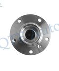 Pair Of Front Wheel Hub Bearing Assemblies Replacement For 2006 To 2010 BMW 550i V8 4.8L Kit With OE Style Fit For BMW 5 Series Durable Construction Long Lasting Durability, front view.