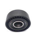 Belt Tensioner Pulley Replacement for BMW 3 Series 1994-2008 M52 M54 M56 Engines, close-up view of CNC machined pulley.