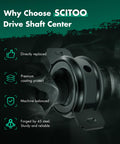 Easy Install Drive Shaft Center Support Bearing For BMW X5 X3 X6 X4 2007-2018 Models XDrive 35i 50i Replacement shown