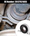 Rear Driveshaft Center Support Bearing Assembly For BMW Fits 525i 2002 Through 2007 X3 2004 Through 2011 OE 26127521855
