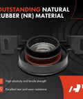 Driveshaft Center Support Bearing For BMW E38 740i 750iL Series Models 1995 1997 1998 1999 2000 2001 Replacement Carrier Bearing For Automatic Transmissions made of natural rubber.