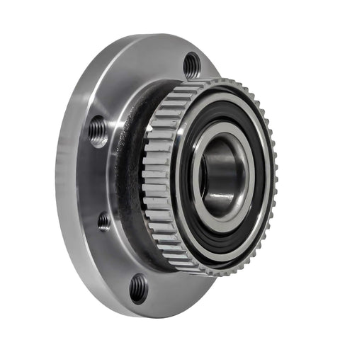 2 Front Wheel Bearing And Hub Assembly With ABS Sensor For BMW E30 1984 Through 1991 318i 318is 325e 325i 325is Front Pair 4 Lug Tone Ring ABS Compatible