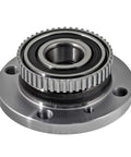 2 Front Wheel Bearing And Hub Assembly With ABS Sensor For BMW E30 1984 Through 1991 318i 318is 325e 325i 325is Front Pair 4 Lug Tone Ring ABS Compatible