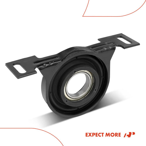 Front view of Driveshaft Center Support Bearing For BMW E38 740i 750iL Series Models 1995 1997 1998 1999 2000 2001 Replacement Carrier Bearing For Automatic Transmissions