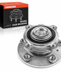 Front Wheel Bearing And Hub Assembly For BMW 745i 745Li 750i 750Li 760i 760Li Alpina B7 2002 to 2008 Direct Fit OEM Replacement Easy Install