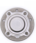 Top view of a BMW Front Wheel Bearing Hub Assembly Set Of 2 For 2008 Through 2013 128I 135I, 2006 Through 2011 323I, 2007 through 2016 models.