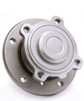 Front view of BMW Front Wheel Bearing Hub Assembly Set Of 2 For 2008 Through 2013 128I 135I, 2006 Through 2011 323I, 2007 Through 2011 328I
