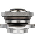 Side view of Front Wheel Hub and Bearing Assembly for BMW E60 E63 5 Series and 6 Series Pair Fits 2004 2016 Models Replace BR930396