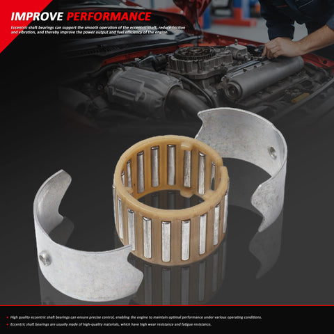 Six Pack Needle Roller Bearings For BMW 2000 2019 Replacement Part 11377615379 shown with engine installation