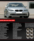 Front view of BMW car with Six Pack Needle Roller Bearings For BMW 2000 2019 Replacement Part 11377615379 shown and compatibility list.