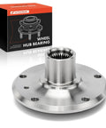 Rear Wheel Hub For BMW Fits 1991 To 2010 Models Including 325xi 330Ci 330i 330xi 525i 530i 535i 545i 550i 645Ci 650i 740i 740iL 750iL 840Ci 850Ci 850CSi 850i M3 Z3 Z8 Built For Easy Drop In Install, polished metal hub with packaging