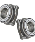 Rear Wheel Hub Bearing Assembly Pair For BMW Driver And Passenger Sides Heavy Duty OE Grade Replacement Modules Includes Two Hub Bearings Durable Ready To Install Plug And Play Installation Meets Reference 512511 BM500023 BR930525 WE61271