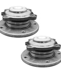 Pair Of Front Wheel Hub Bearing Assemblies Replacement For 2006 2013 BMW 1 Series 128i 135i 135is 328i 323i 325i 325ci Front Wheel Bearing Kit For 3.0L Inline Six Engines, showing two sealed ball bearing assemblies