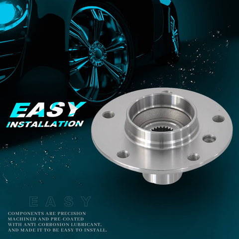 Rear Wheel Hub And Bearing Kit For BMW 3 Series 2005 2013 325i 328i Left And Right Two Piece Set With Six Bolts Without ABS
