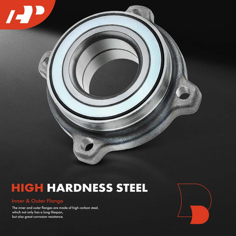 Rear Wheel Bearing And Hub Assembly For BMW X1 2012-2015 E84 Series Beefy Heavy Duty Replacement With High Load Capacity