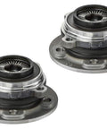 Front Wheel Bearing Hub Assembly Kit Set Of 2 For 2016 2019 BMW X1 Direct Bolt On Front Hubs No Fuss Install OE Quality Wheel Hub Replacement 2 Pack