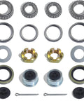 2 Sets 3500lb Boat Trailer Axle Bearing Kit for #84 Spindle Fits 1-1/16 to 1-3/8 Inch Trailer Axles Includes L68149 L44649 Bearings