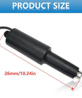Boat Trim Tab Actuator 15055 001 Direct Replacement For 101XD Extreme Duty 12V System with product dimensions shown