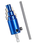 Bolt Extraction Drill Attachment with 95mm ergonomic hex shank, blue finish, for quick emergency repairs and stripped fastener removal.