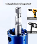Bolt Extraction Drill Attachment Be The Go To Tool For Quick Emergency Repairs With 3 Size Adaptability, 95mm Ergonomic Hex Shank