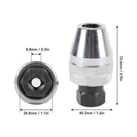 Heavy Duty Bolt Extractor And Stud Remover For Rusty Painted Bolts Three Eighths Inch Interface Get The Job Done Fast tool
