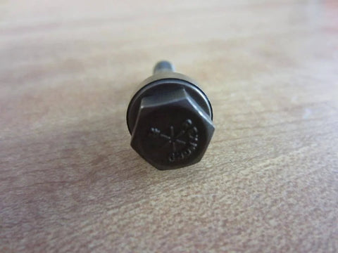 Bolt Kit With Nut And Spacer For One Quarter Inch Shaft Diameter Head Size Seven Sixteenths Inch Total Length One And Five Eighths Inches Rexnord 012914 PKIT SNS 162 STL side view