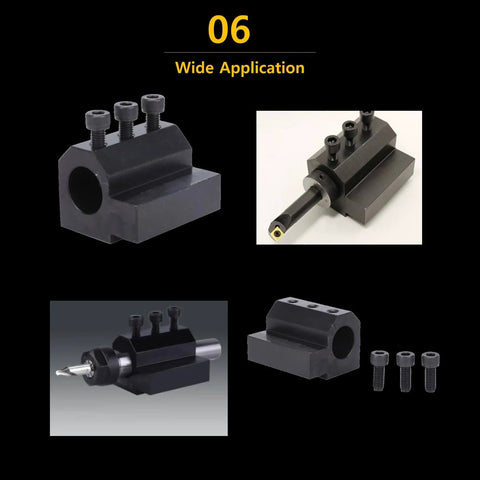 Top Notch Boring Tool Sleeve For Milling Lathe CNC Lathe Inner Diameter Auxiliary Tool Holder Boring Bar Holder in use