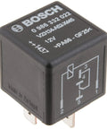Changeover Mini Relay 5 Pin 12V 40To60A Single Pole Auto Electrical Relay with Bosch branding and terminal diagram