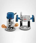 1617EVSPK Combo Router With Plunge And Fixed Base, 2.25 HP Motor, 8,000 to 25,000 RPM, Quick Clamp Base Swap, front view